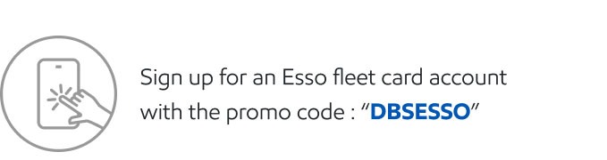 Sign up for an Esso Fleet Card account