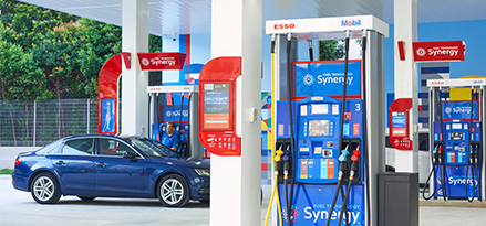 Largest network of service stations in Singapore under the Esso brand